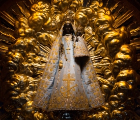 Madonna von Einsiedeln Foto Jean Marie Duvoisin Hier sehen Sie die Gnadenmutter von Einsiedeln