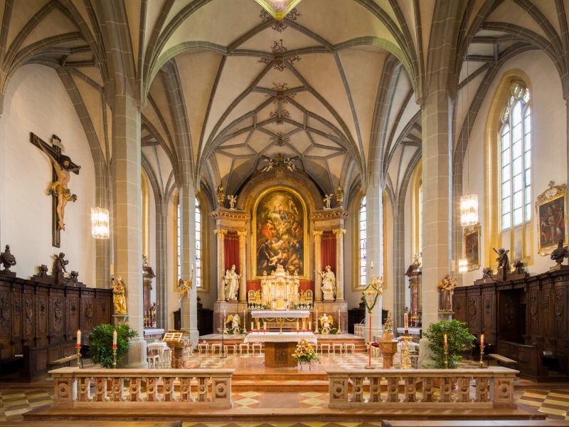 Altar der Stiftskirche Altötting