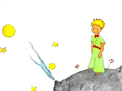 Der kleine Prinz Ausstellung Stadtgalerie Altötting Ausstellungsplakat der kleine Prinz