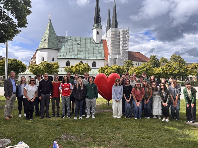 Besuch der Schüler aus Pennsylvania, Foto: Stadt Altötting