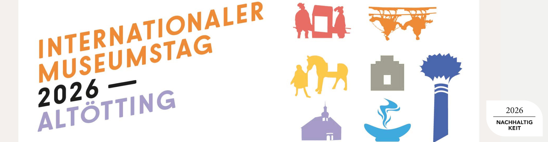 Internationaler Museumstag 2026, Altötting, Grafik: Maria Seidel