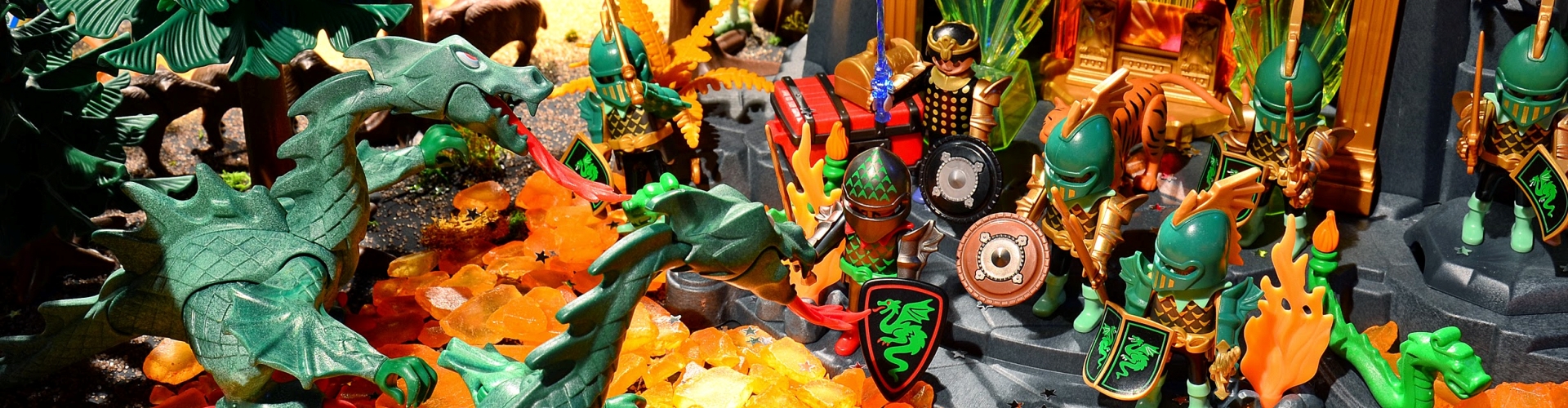 Hier sehen Sie eine Playmobil Landschaft