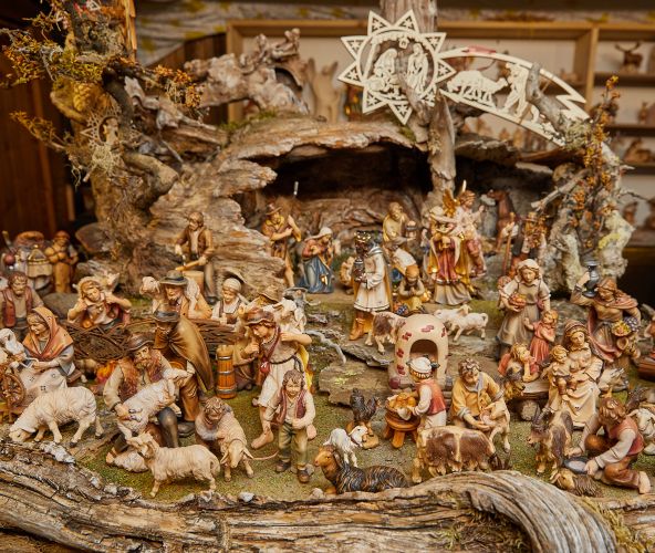 Hier sehen Sie Krippenfiguren 