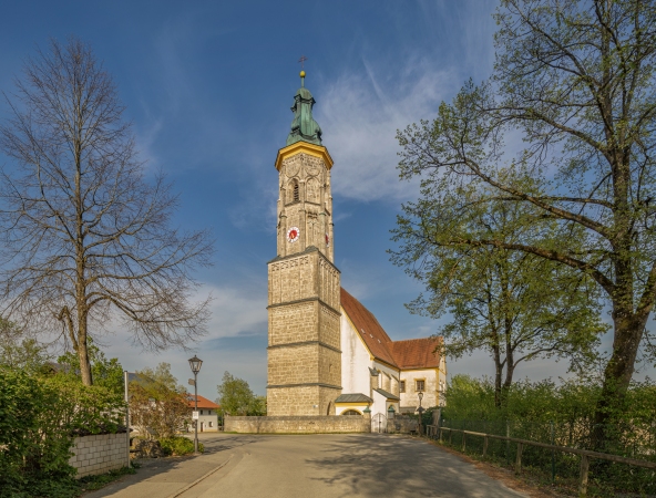 Hier sehen Sie die Kirche von Margaretenberg