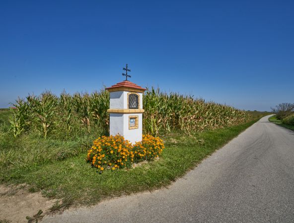 Hier sehen Sie einen Bildstock in Oberschroffen