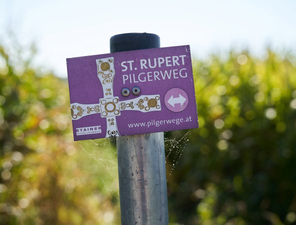 Pilgerschild Rupertweg
