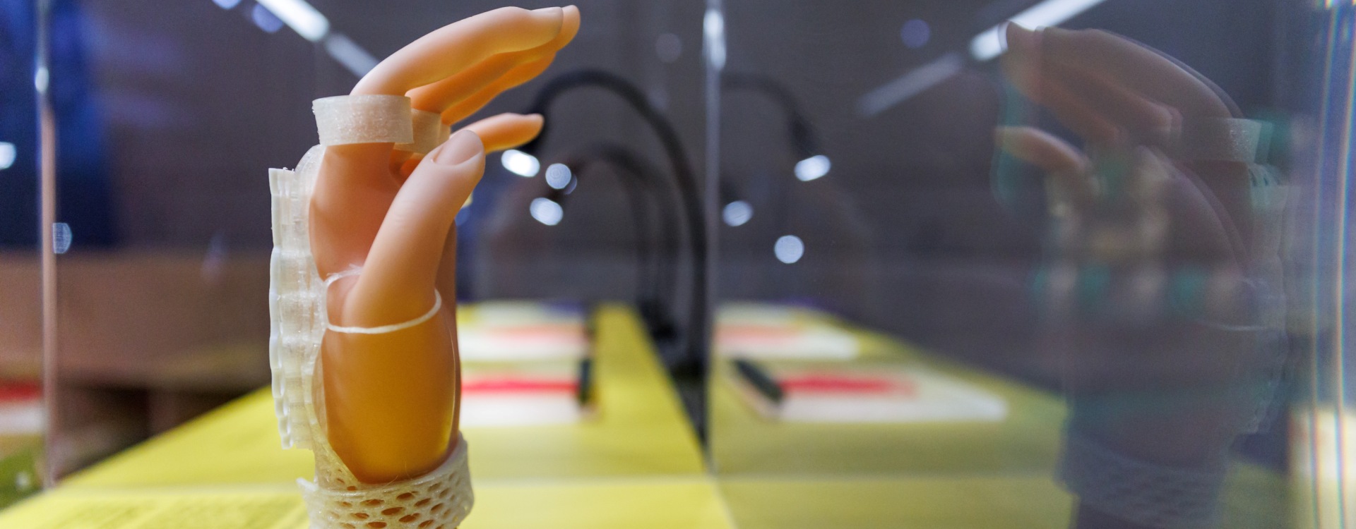 3D-Druck Handschuh, Zukunftsmuseum Nürnberg