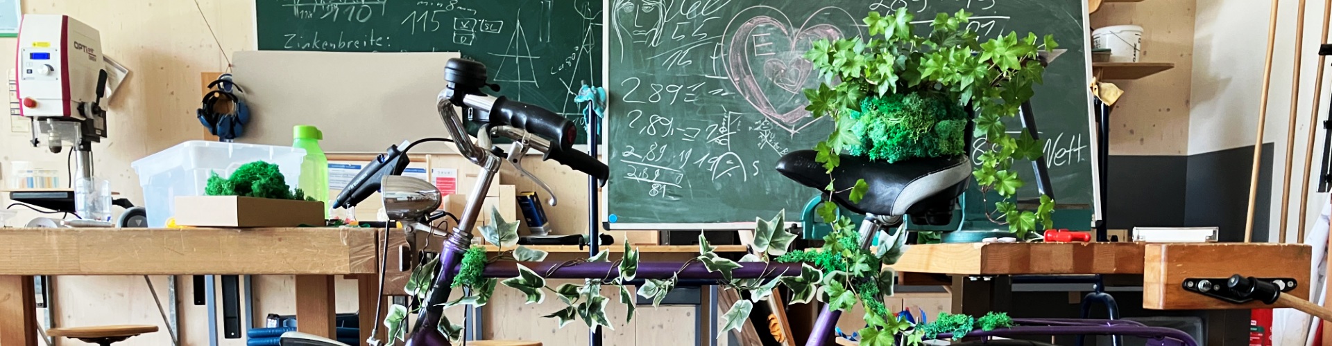 Werkstattansicht Montessori FOS Gestaltung