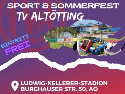 Hier sehen Sie den Flyer vom Sommerfest des Sportvereins 