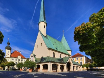 Außenaufnahme Gnadenkapelle Altötting