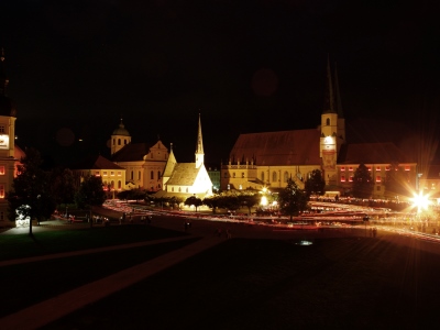 Lichterprozession am Altötting Kapellplatz