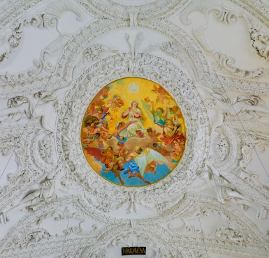 Stuckdecke in St. Magdalena