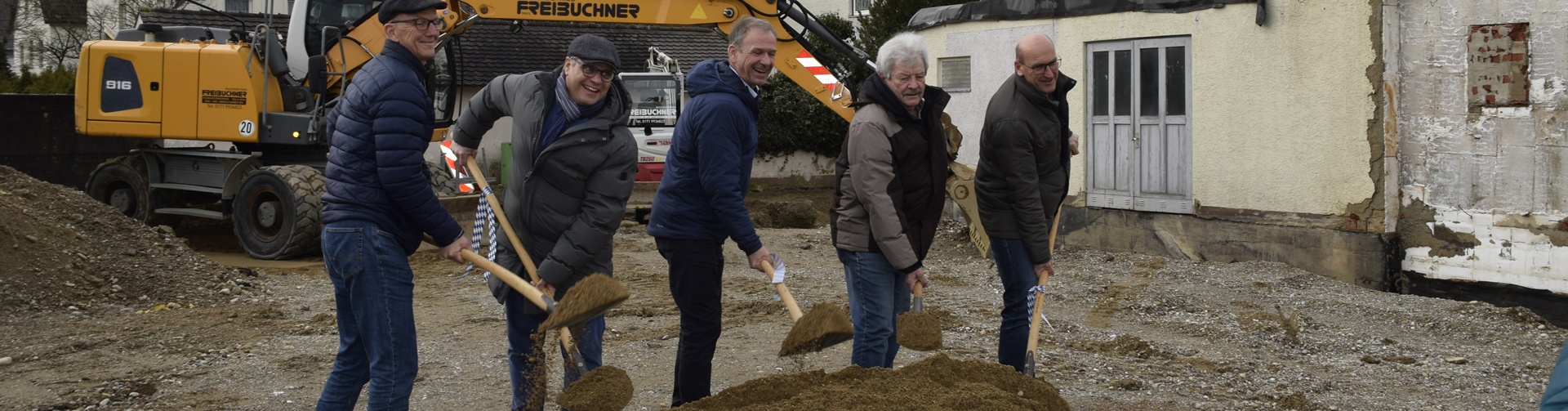 Stadt Altötting, Spatenstich Haus der Vereine, Foto: Stadt Altötting