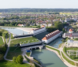 Stadt Altötting, Innkraft Bayern, Wasserkraftwerk Töging, Foto: Verbund