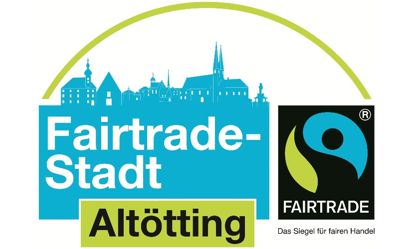 Stadt Altötting, Logo Fairtrade-Stadt Altötting